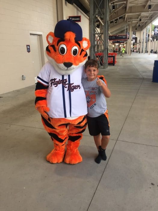 Lakeland Flying Tigers Game Birthday Party