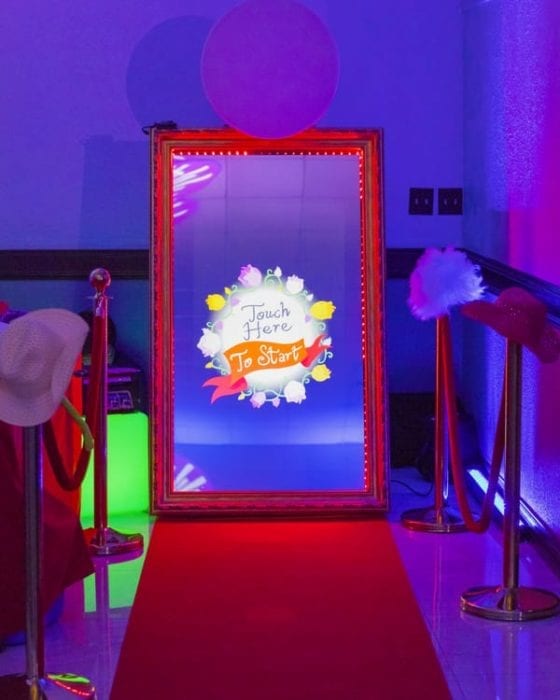 Fat Chihuahua Entertainment Lakeland Birthday Party Mirror Photo Booth