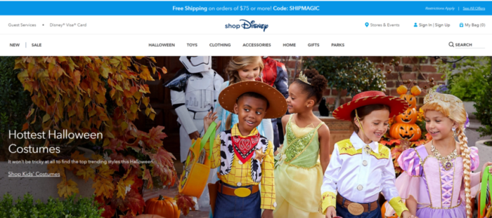 Disney Store Halloween Costumes