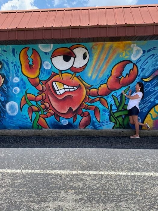 Lakeland Murals Red Crab Gaslight Tattoo
