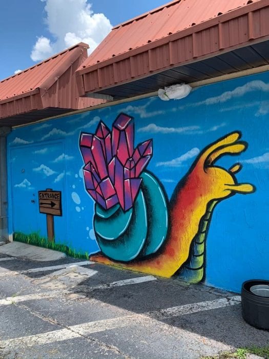 Lakeland Murals Snail Gaslight Tattoo