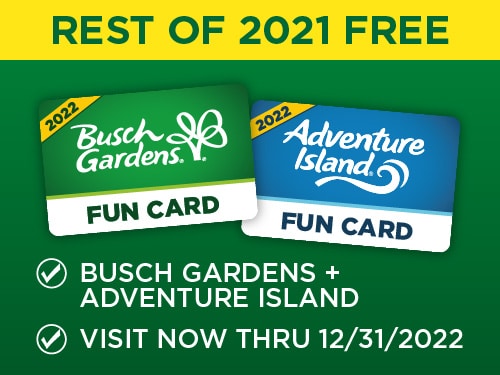 Busch Gardens 2022 Fun Card Coupon Code