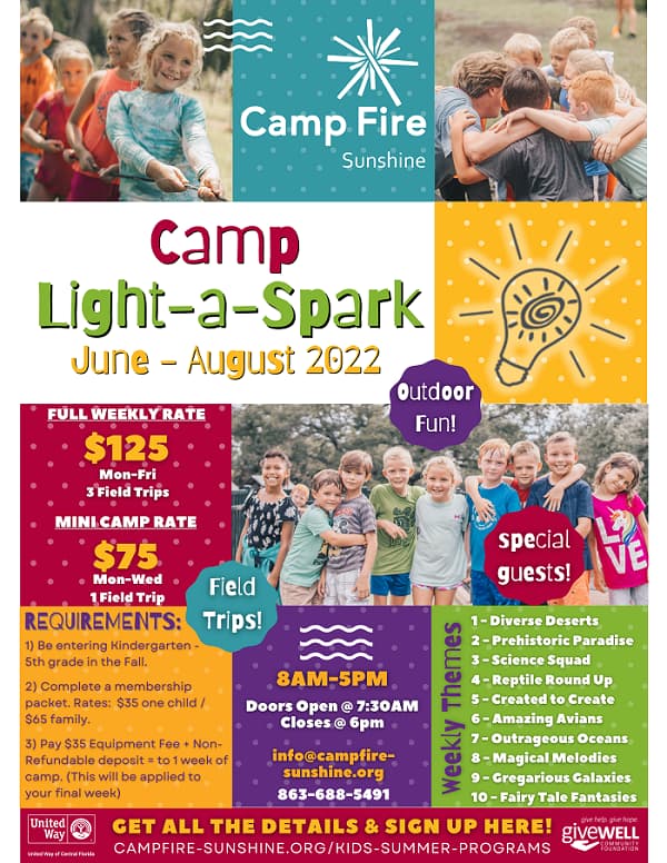 Camp Fire Light a Spark 2022