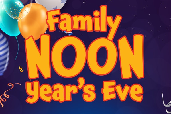 Family Fun center Noon Year's Eve Party for Kids Lakeland