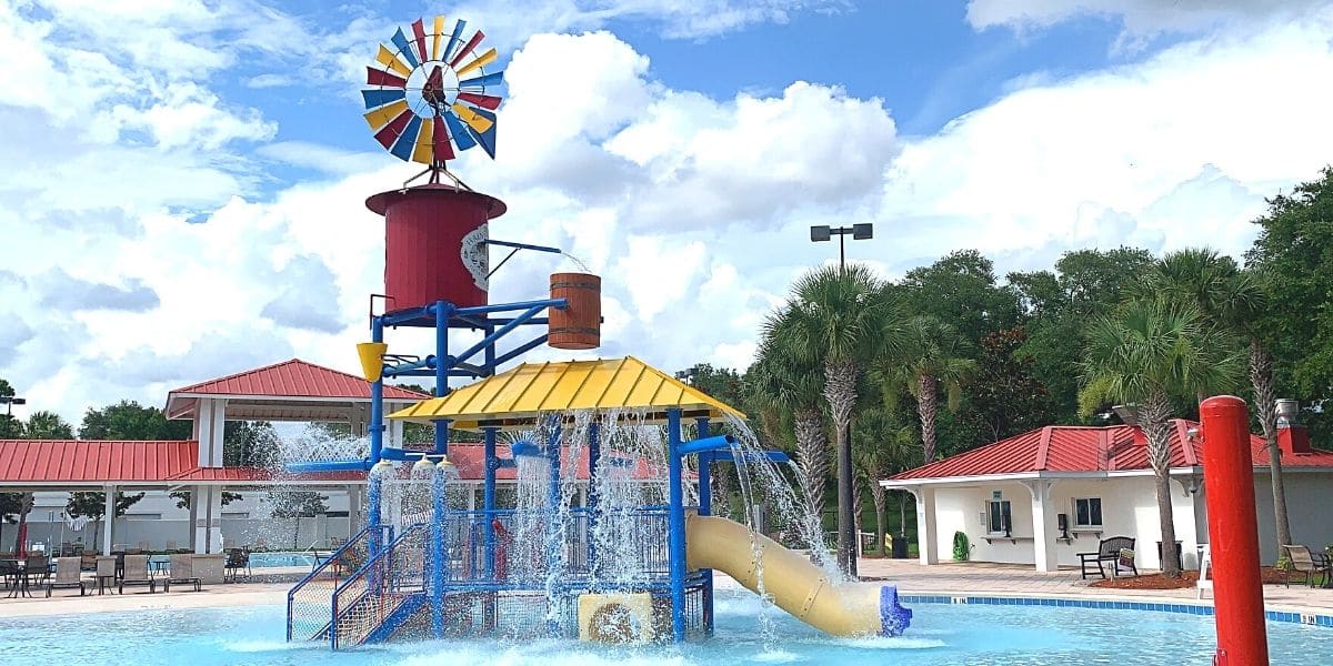 Polk County: Creek Splashing at Thomas Mitchell Park