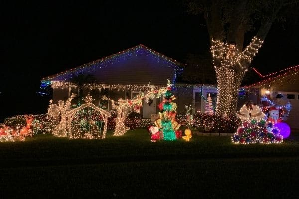 Christmas Light Display Lakeland Florida