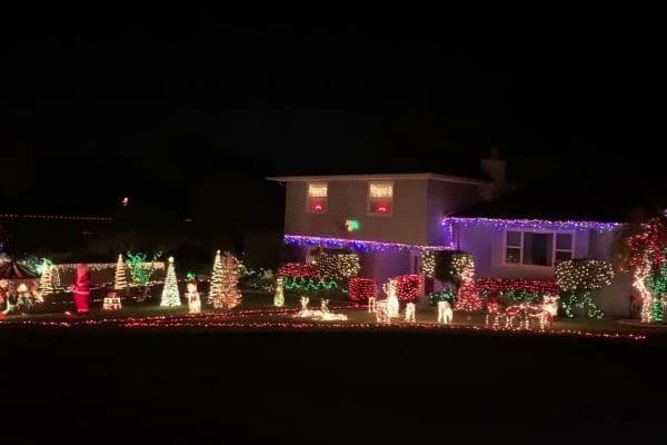 Christmas Light Display Lakeland Florida