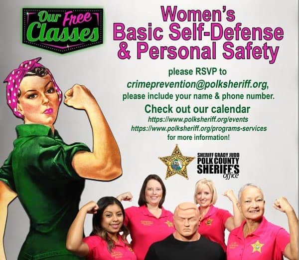 Polk Sheriff Free Women's Self Defense Classes (1)