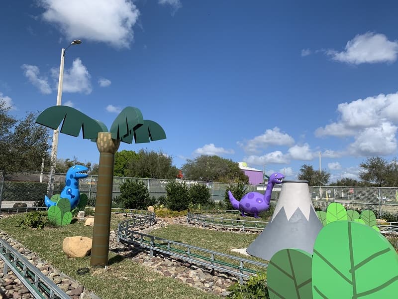 Peppa Pig Theme Park Florida Dinosaur Ride