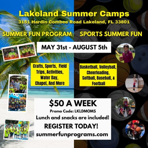 lakeland christian summer camps
