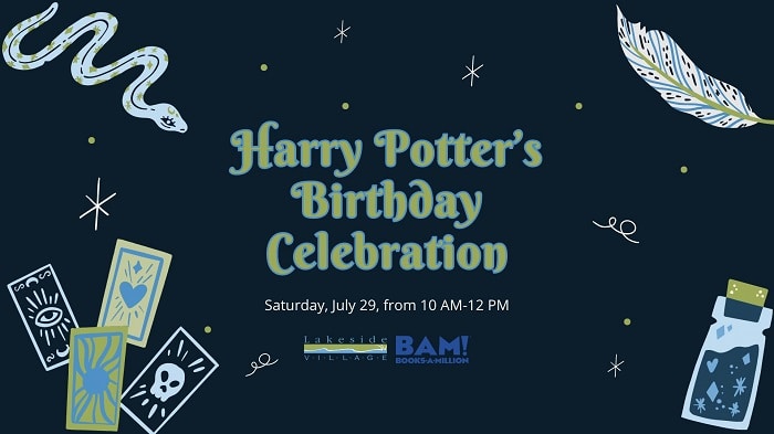 Harry Potter Birthday Celebration Lakeland July.2023