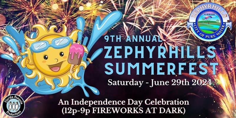 SummerFest Zephyrhills Fireworks 2023