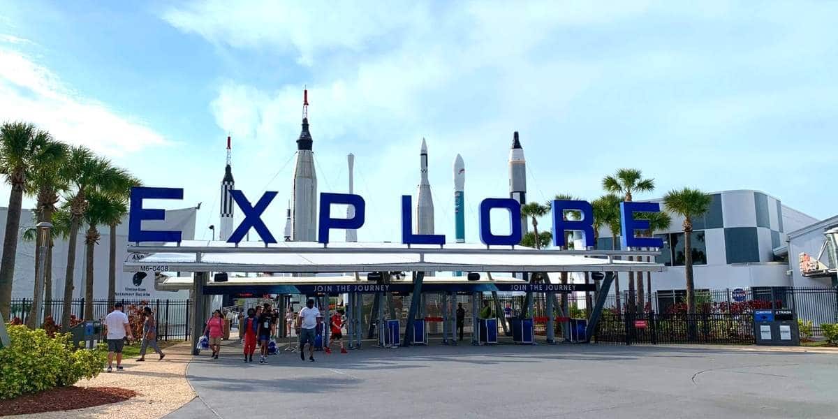 Kennedy Space Center Entrance