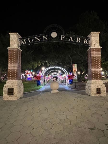 Downtown Lakeland Munn Park Christmas Lights (4)
