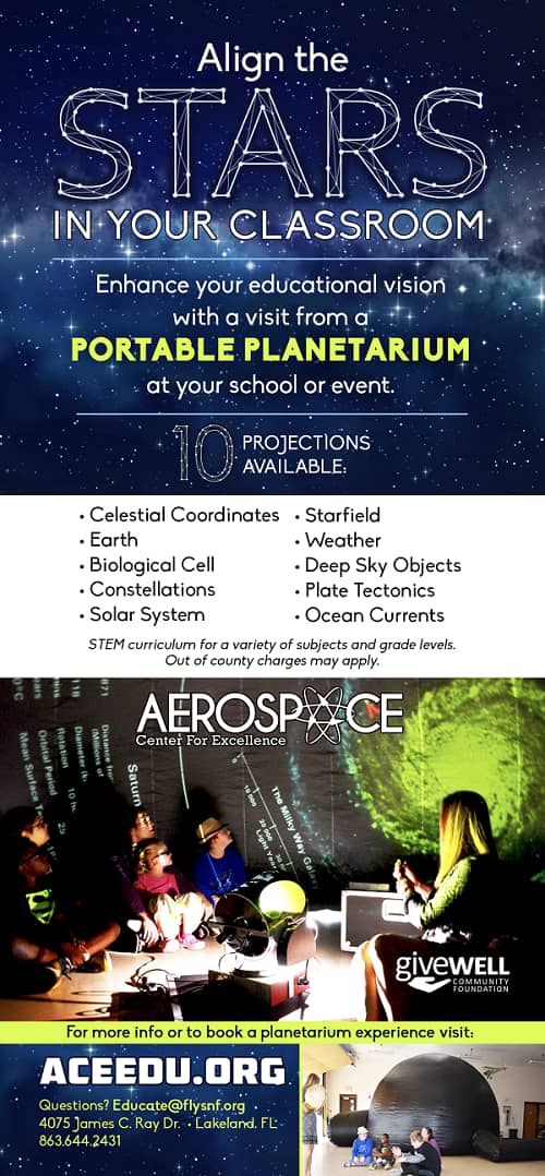 Mobile Planetarium Field Trip Lakeland Polk County