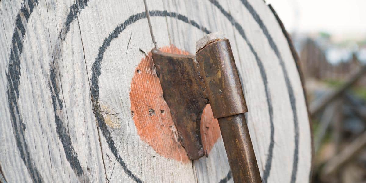 Axe Throwing - Lakeland Mom