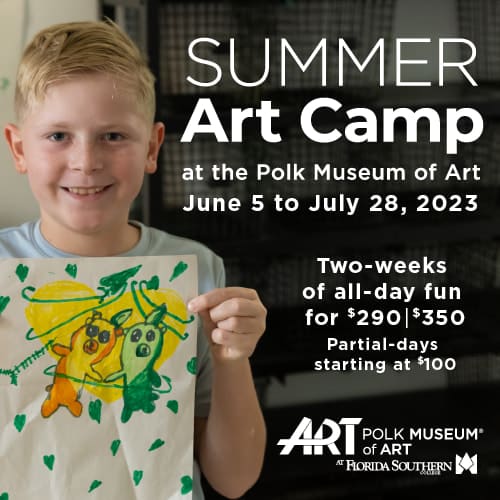 Polk Museum of Art Summer Art Camp 2023