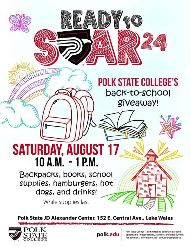 Aug.2024 Polk State College Back to School Event