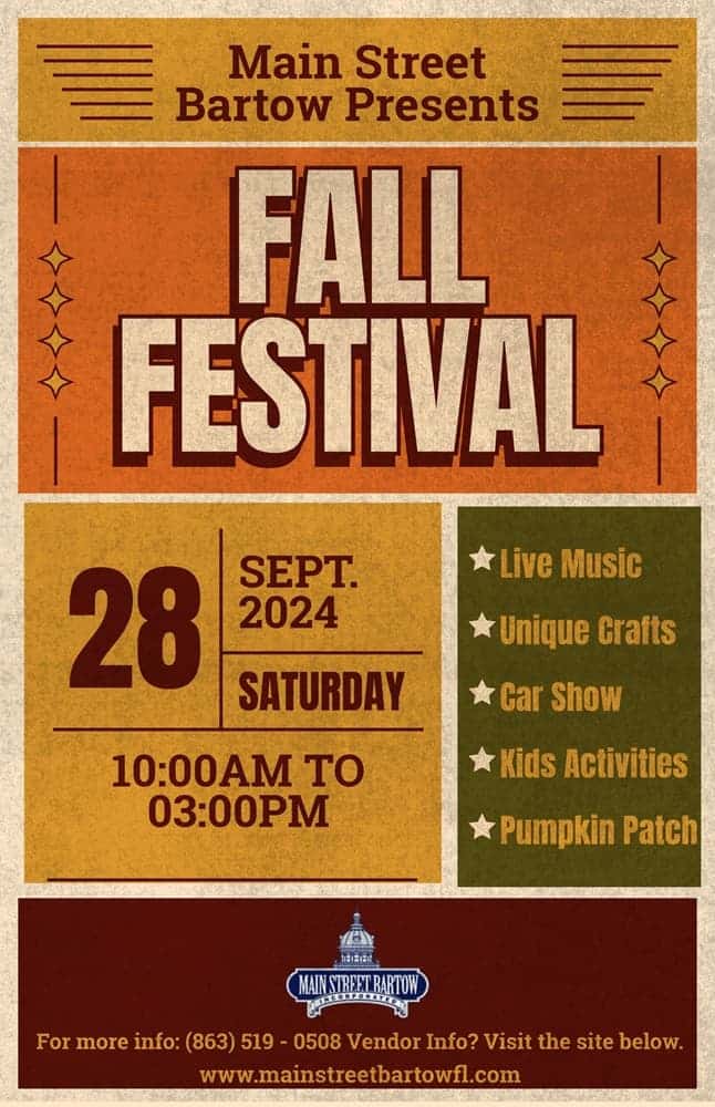 2024.September Bartow Fall Festival