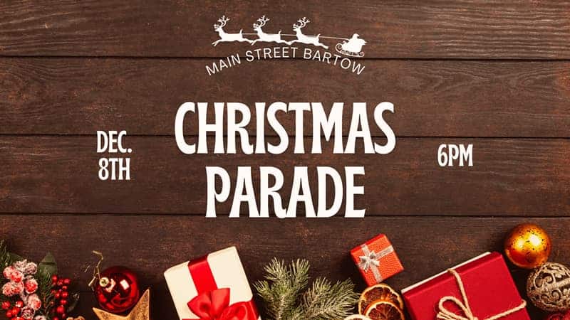 Bartow Christmas Parade December.2023