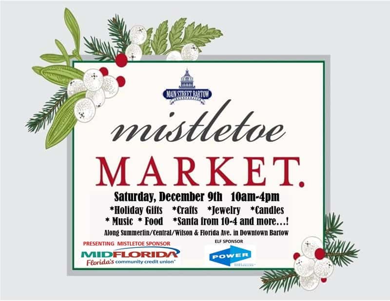 Bartow Mistletoe Market December.2023
