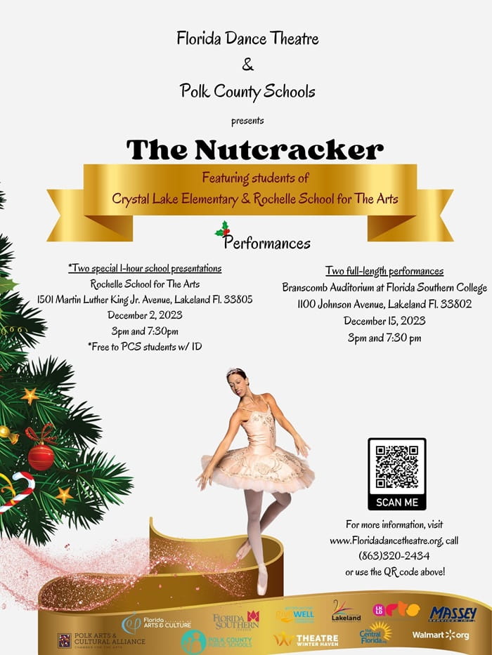 Florida Dance Theater Lakeland Nutcracker Ballet December.2023