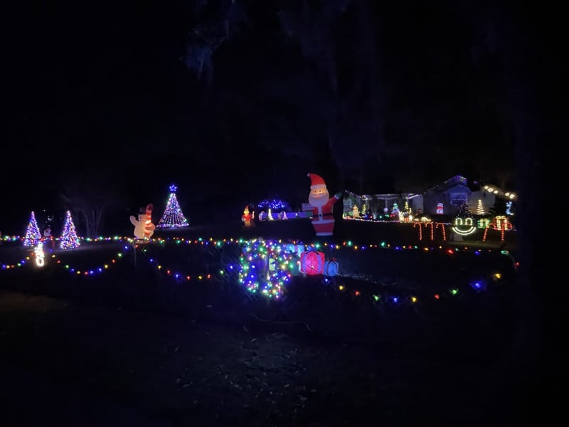 Lakeland Christmas Lights S Carter Road