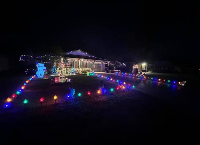 Winter Haven FL Christmas Lights Lake Eloise