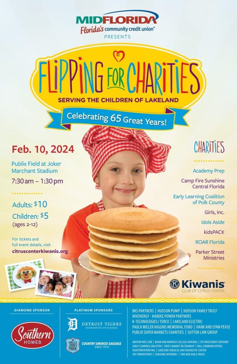 Flipping for Charities Lakeland Pancake Festival Feb.2024 1