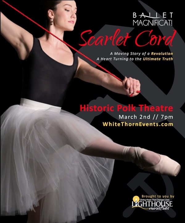 Event: Ballet Magnificat! - Scarlet Cord - Lakeland Mom