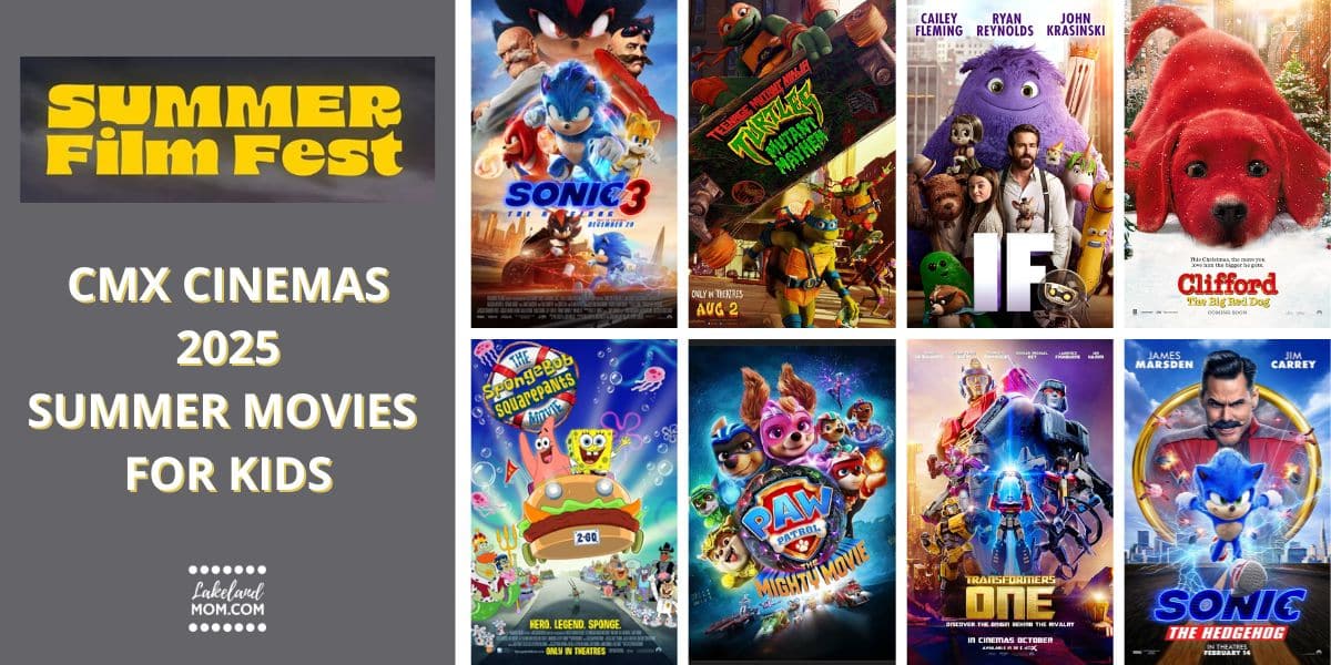 CMX Summer Movies for Kids