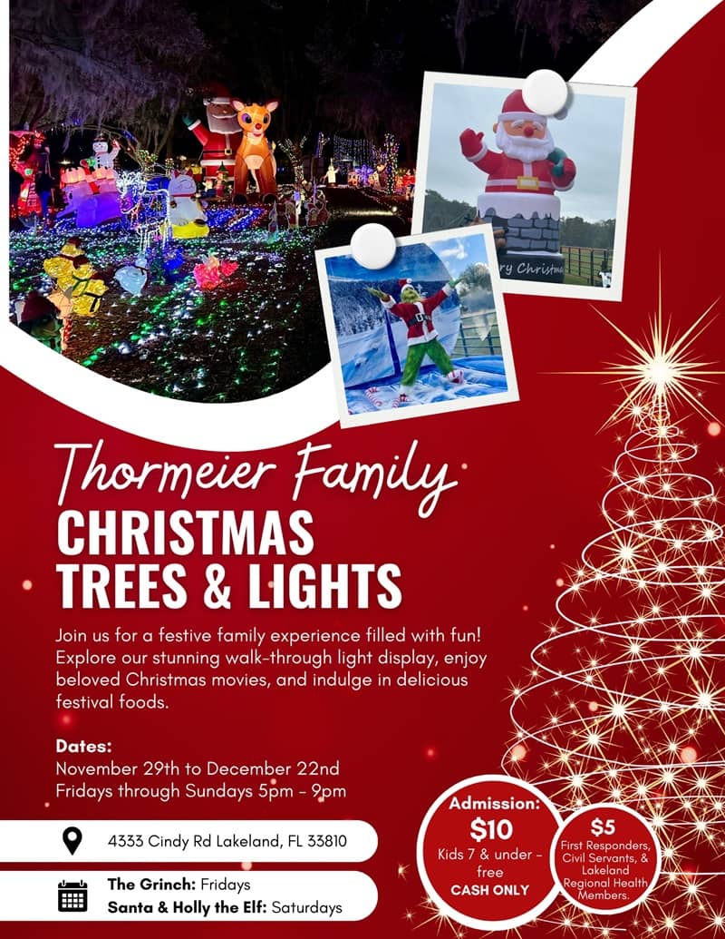 12.2024 Thormeier Family Christmas Lights Lakeland FL