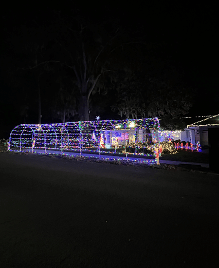 S Polk Ave Lakeland Florida Christmas Lights