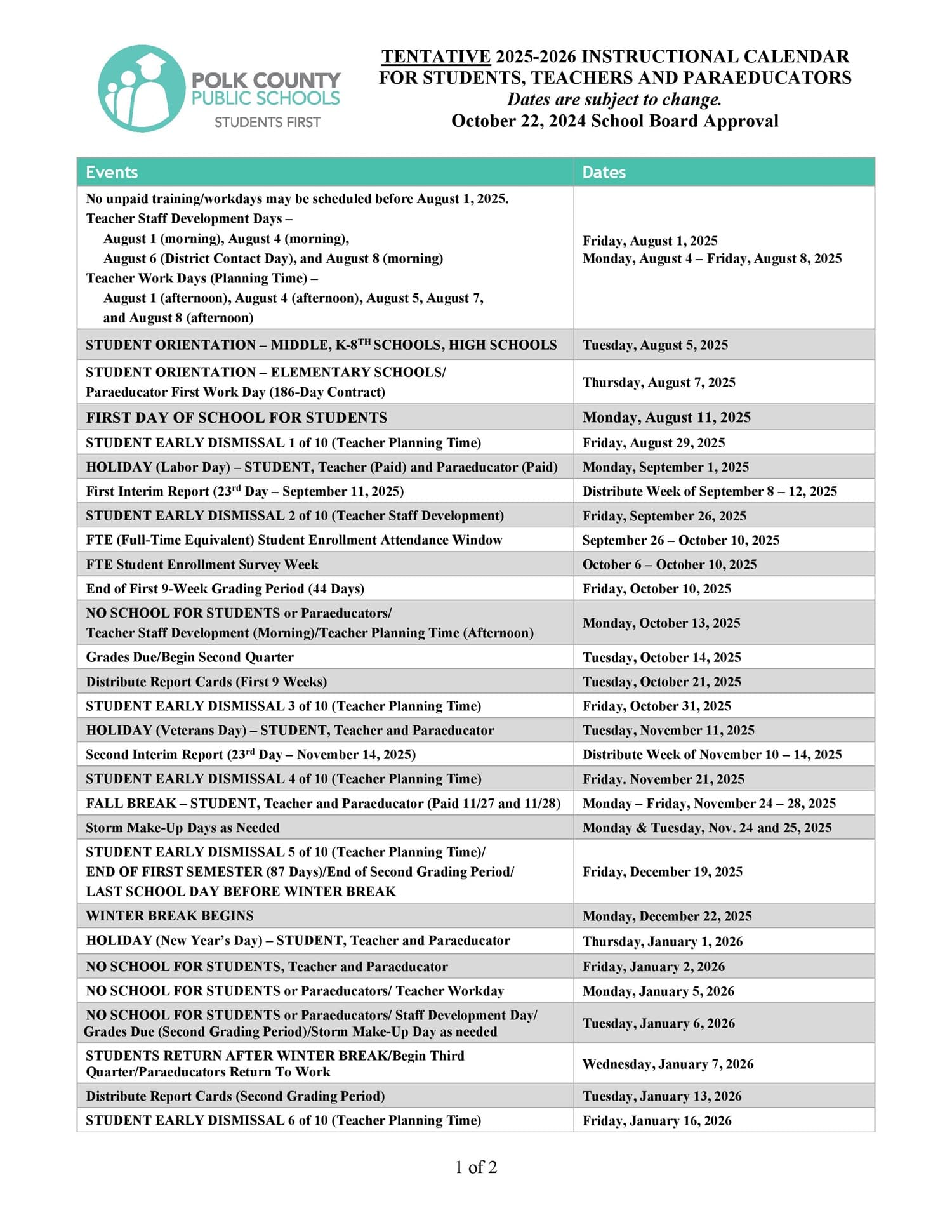 2025 2026 Polk School Calendar Page 1 (1)