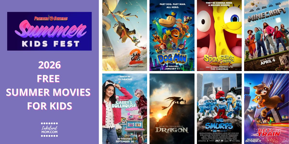2026 Premiere Cinemas Free Summer Kids Movies Near You